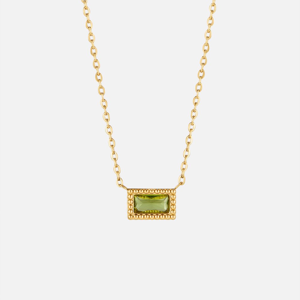 Collana con pietra del mese