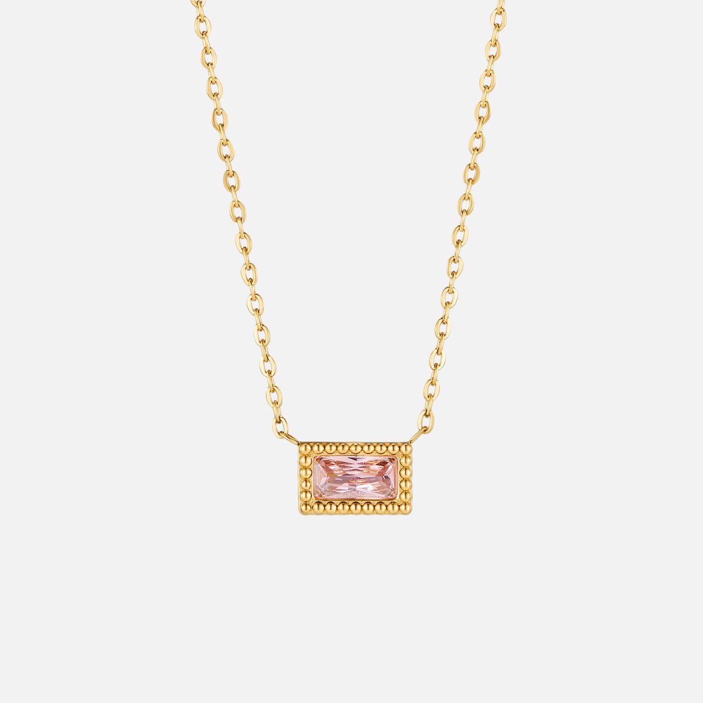 Collana con pietra del mese