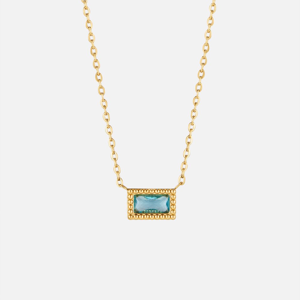 Collana con pietra del mese