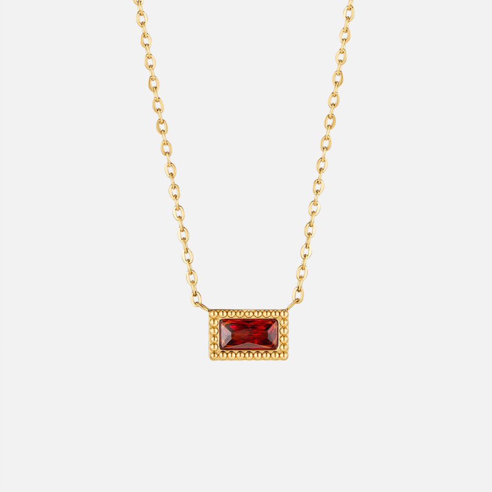 Collana con pietra del mese