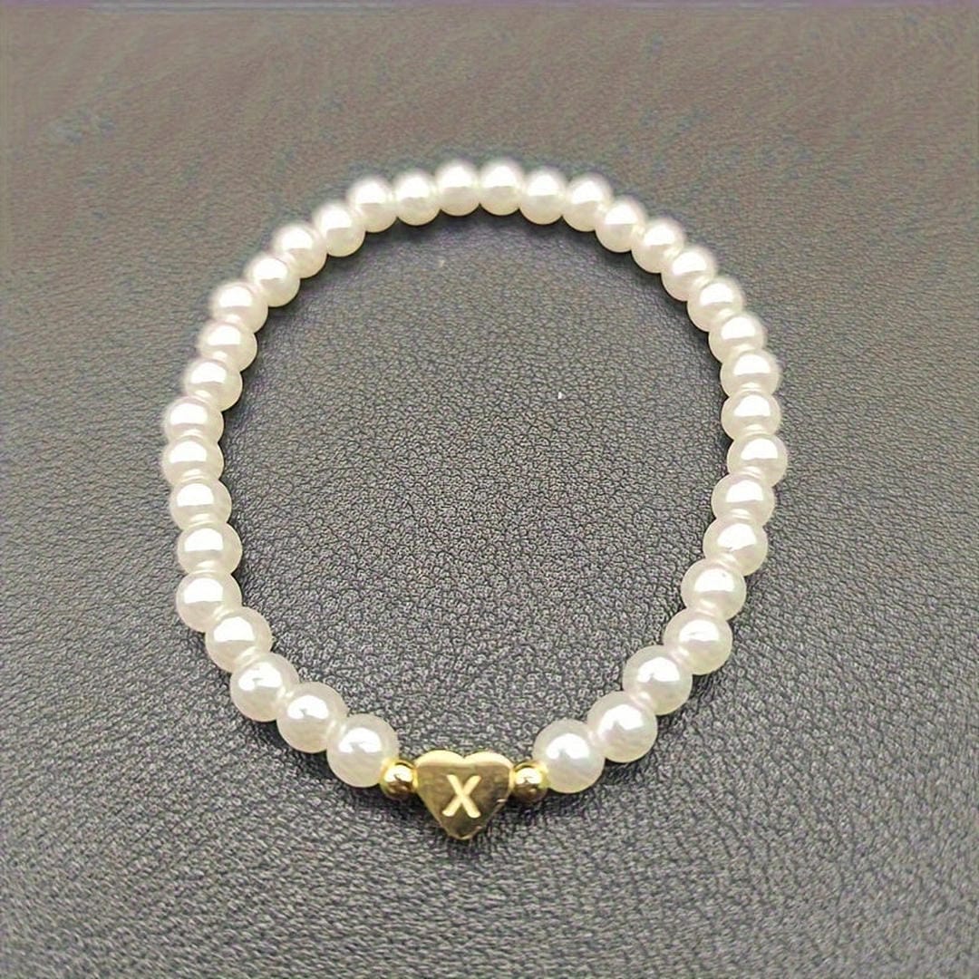 Bracciale con Perle A-Z