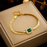 Orave™ - Bracciale con smeraldo