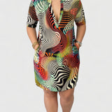 Niamh | Abito V-neck sofisticato