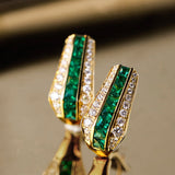 Sienna™ - Earrings in Jade Gold
