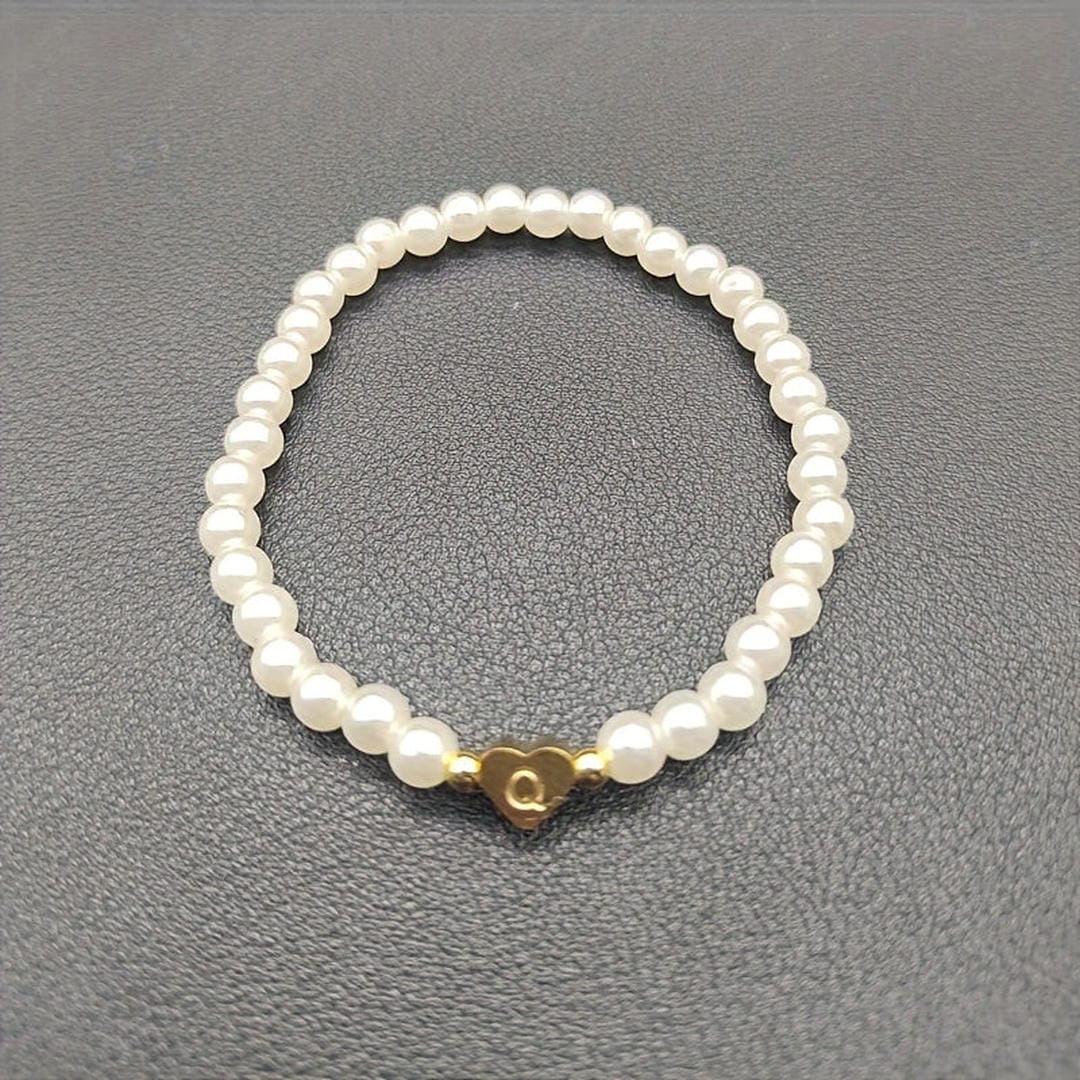 Bracciale con Perle A-Z