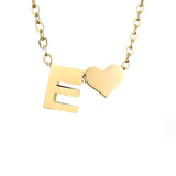 Collana in Oro con Amore e Lettera