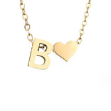 Collana in Oro con Amore e Lettera