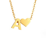 Collana in Oro con Amore e Lettera