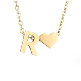 Collana in Oro con Amore e Lettera