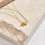 Collana in Oro con Amore e Lettera