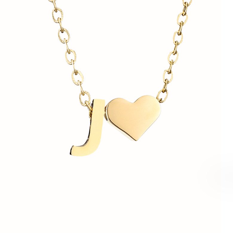 Collana in Oro con Amore e Lettera