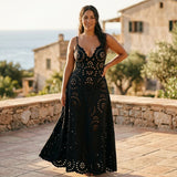 Elvara™ - Costume da Bagno con Gonna Maxi