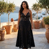 Elvara™ - Costume da Bagno con Gonna Maxi