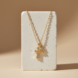 Colombe™ - Collana con pendente a doppia croce