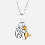 Collana con Ciondolo Abbraccio
