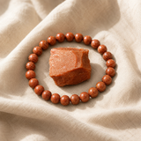 Bracciale in Goldstone per Ambizione, Motivazione & Energia Positiva