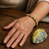 Bracciale in Giada Gialla per Ottimismo, Energia e Protezione