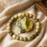 Bracciale in Giada Gialla per Ottimismo, Energia e Protezione