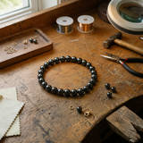 Bracciale in Ematite per Radicamento, Protezione e Concentrazione