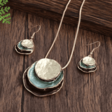 Federica™ - Collezione di Pietre Stratificate Blu d'Epoca
