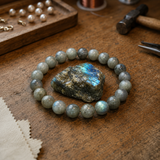Bracciale in Labradorite per Intuizione, Trasformazione e Protezione