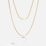 Collana di Perle Stratificate e Sofisticate