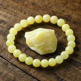 Bracciale in Giada Verde per Fortuna, Abbondanza e Armonia