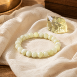 Bracciale in Quarzo Limone per Positività, Ottimismo ed Energia