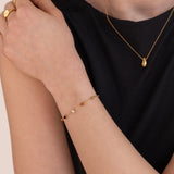 Bracciale in Pietre Con Perline Lulu
