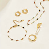 Bracciale in Pietre Con Perline Lulu