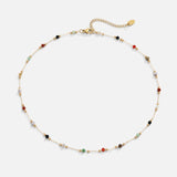 Collana di Pietre con Perline Lulu