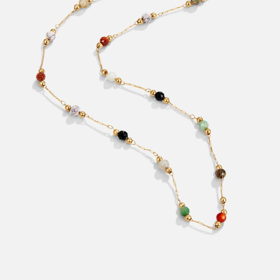 Collana di Pietre con Perline Lulu