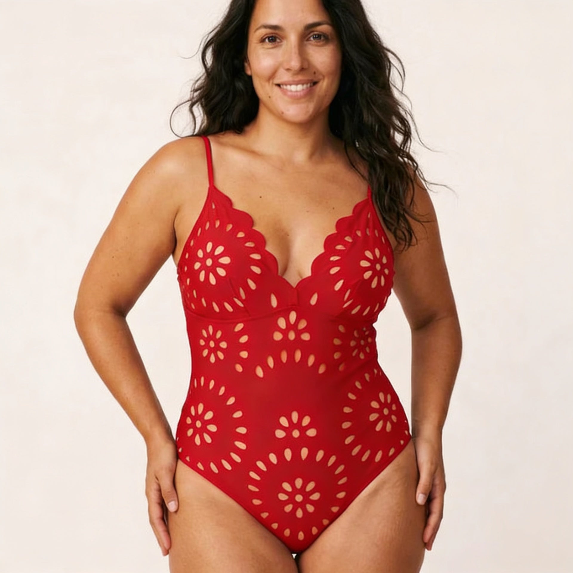 Elvara™ - Traje de baño con falda maxi