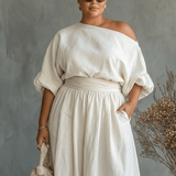 Lorenzia™ - Conjunto de 2 piezas con escote barco