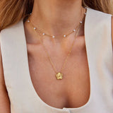Collana in Perle D'Oro Senza Tempo