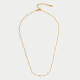 Collana in Perle D'Oro Senza Tempo