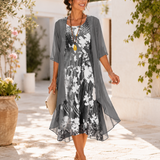 Celestra™ -  Vestito Donna Leggero a Due Strati