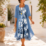 Celestra™ -  Vestito Donna Leggero a Due Strati