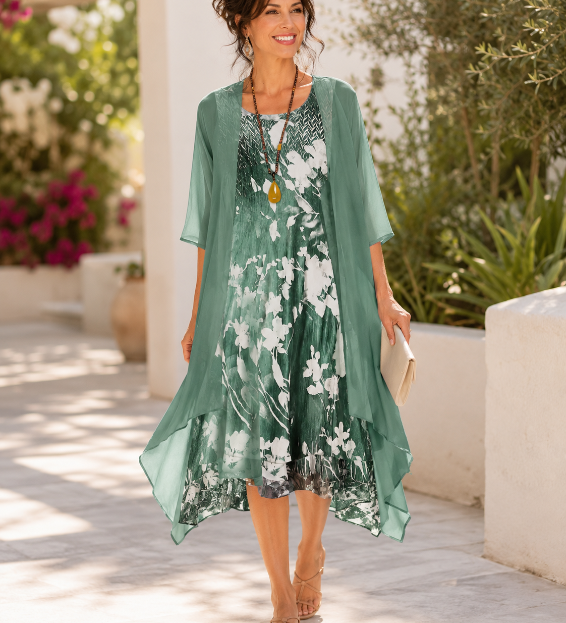 Celestra™ - Vestido Ligero de Dos Capas para Mujer