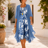 Celestra™ -  Vestito Donna Leggero a Due Strati