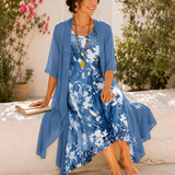 Celestra™ -  Vestito Donna Leggero a Due Strati