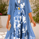 Celestra™ -  Vestito Donna Leggero a Due Strati