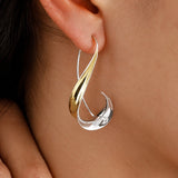 Eleganti Orecchini in Oro Classico