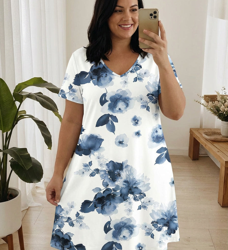 Colette - Vestido Estampado de Flores