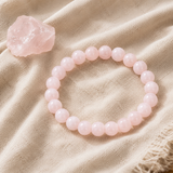 Bracciale in Cristallo Rosa per Amore, Gioia e Calore Emotivo