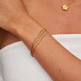 Bracciale a Tre Strati Sabina