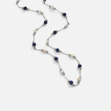 Collana di Pietre Perlate Silver Lulu Midnight