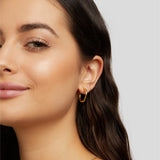 Set di Orecchini a Cerchio Triplo