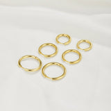 Set di Orecchini a Cerchio Triplo