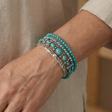 Mirella™ - Collezione di Bracciali Boho con Perline Turchesi